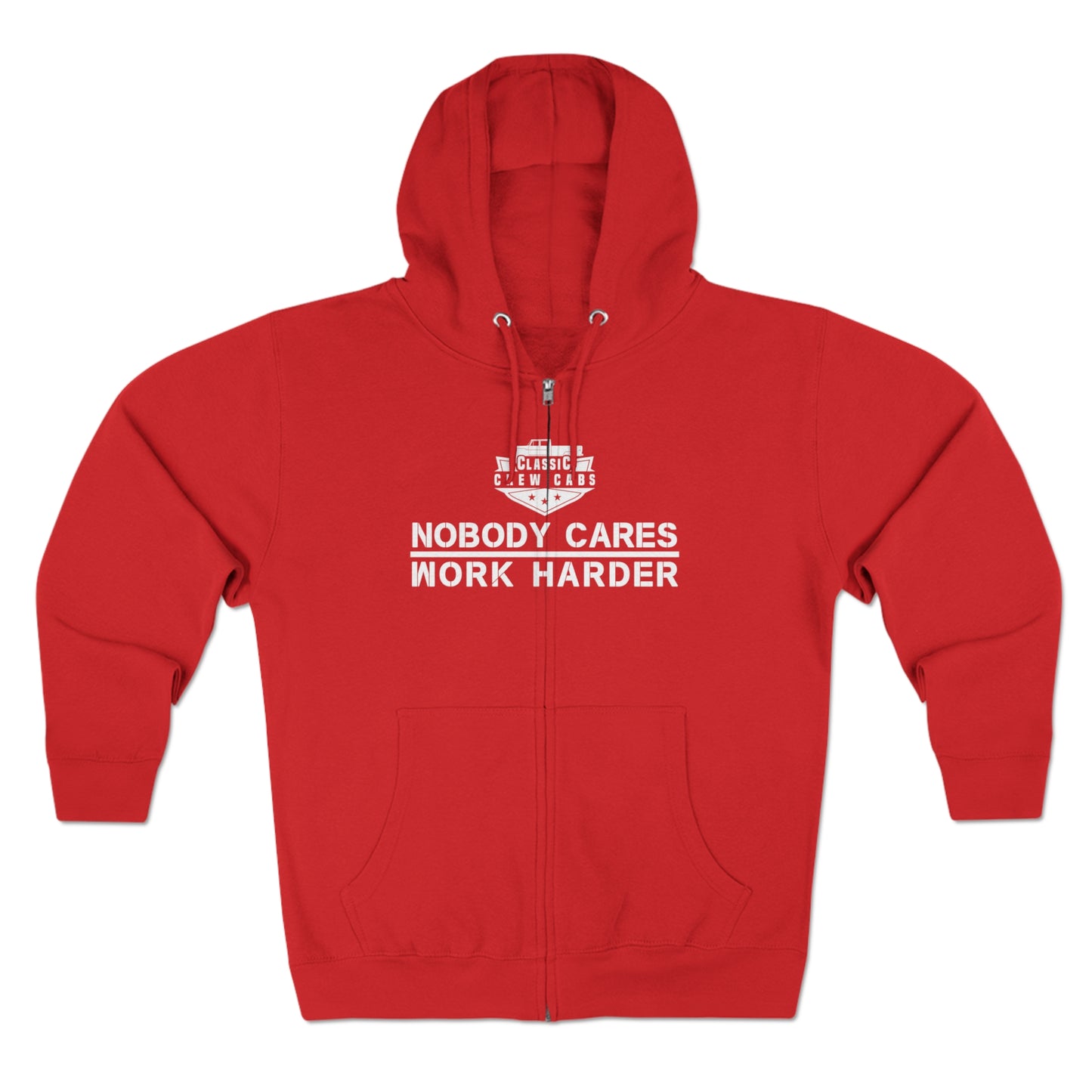 Nobody Cares - International 69-75 - Full Zip Hoodie