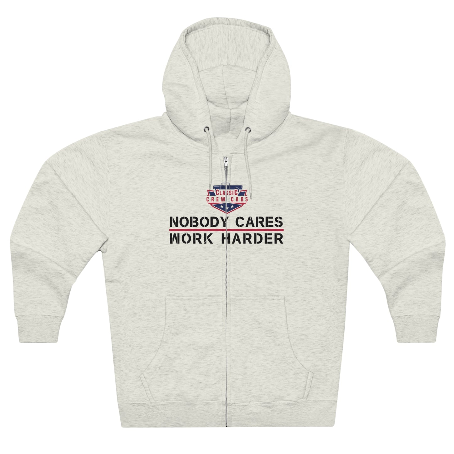 Nobody Cares - International 69-75 - Full Zip Hoodie