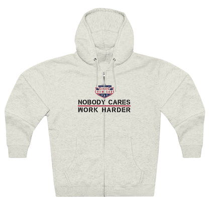 Nobody Cares - International 69-75 - Full Zip Hoodie