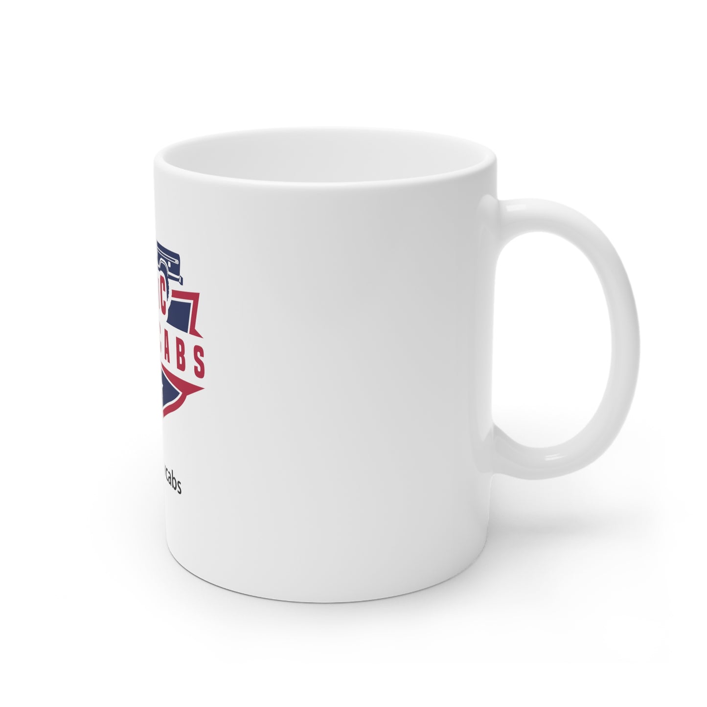 Ford Dentside White Ceramic Mug, 11oz and 15oz