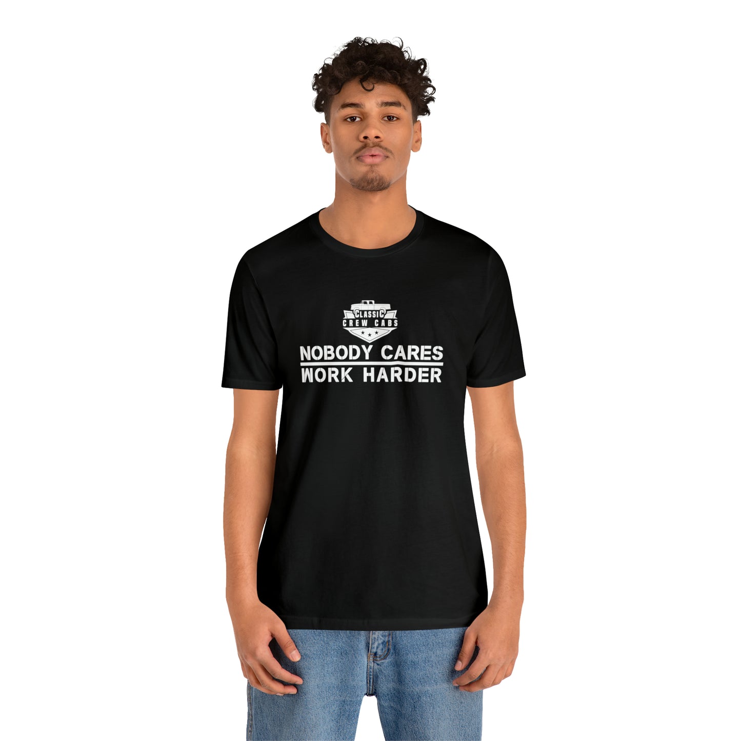 Nobody Cares-Dodge Sweptline - Short Sleeve Tee