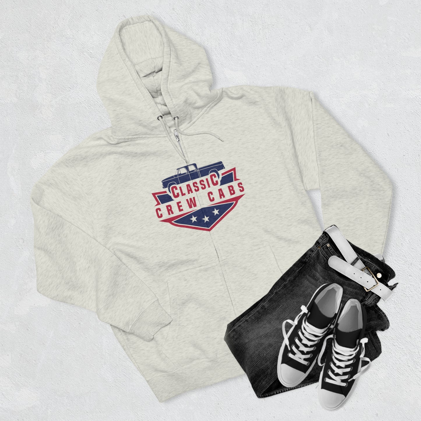 Dodge Sweptline - Full Zip Hoodie