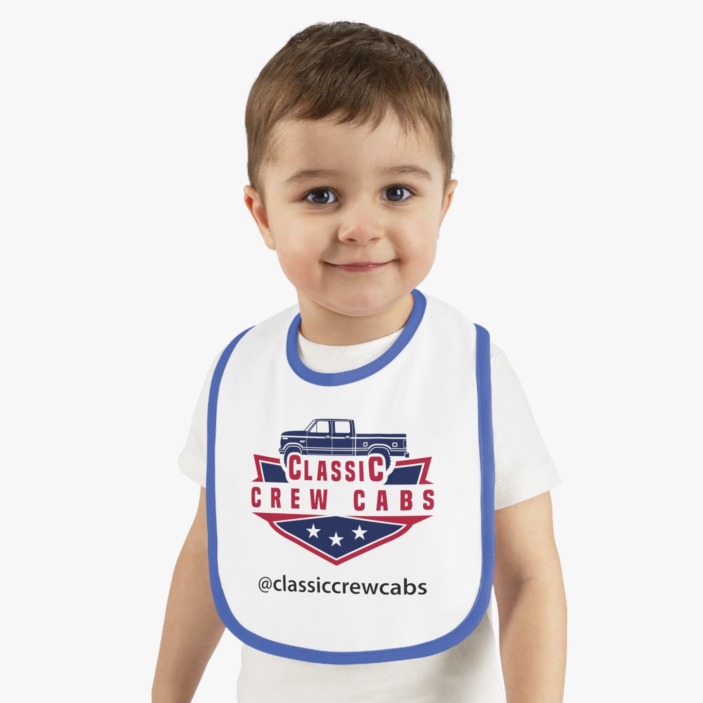 Ford OBS Baby Contrast Trim Jersey Bib