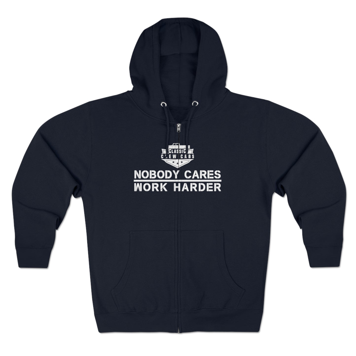 Nobody Cares - International 69-75 - Full Zip Hoodie