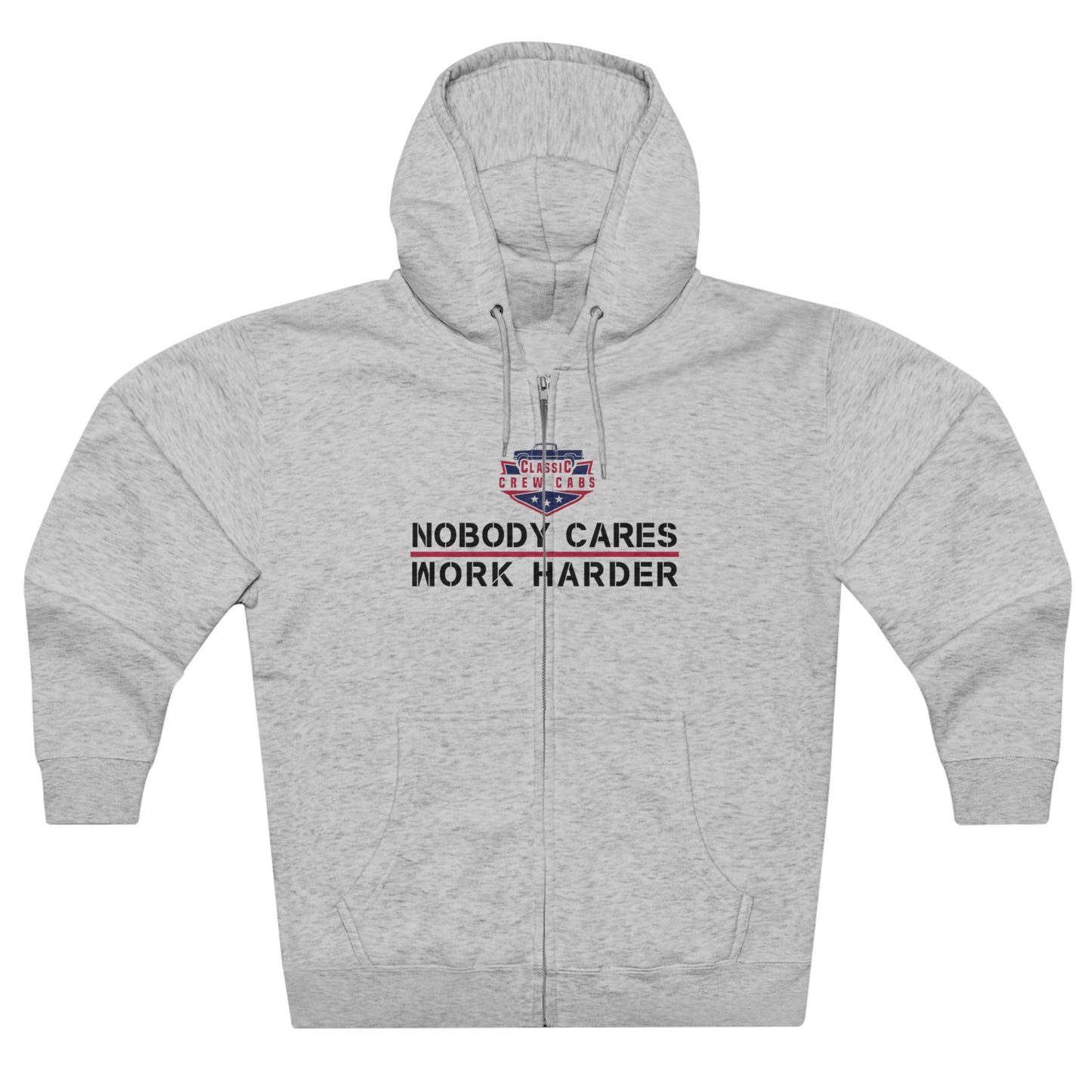 Nobody Cares -Dodge 72-80 - Full Zip Hoodie