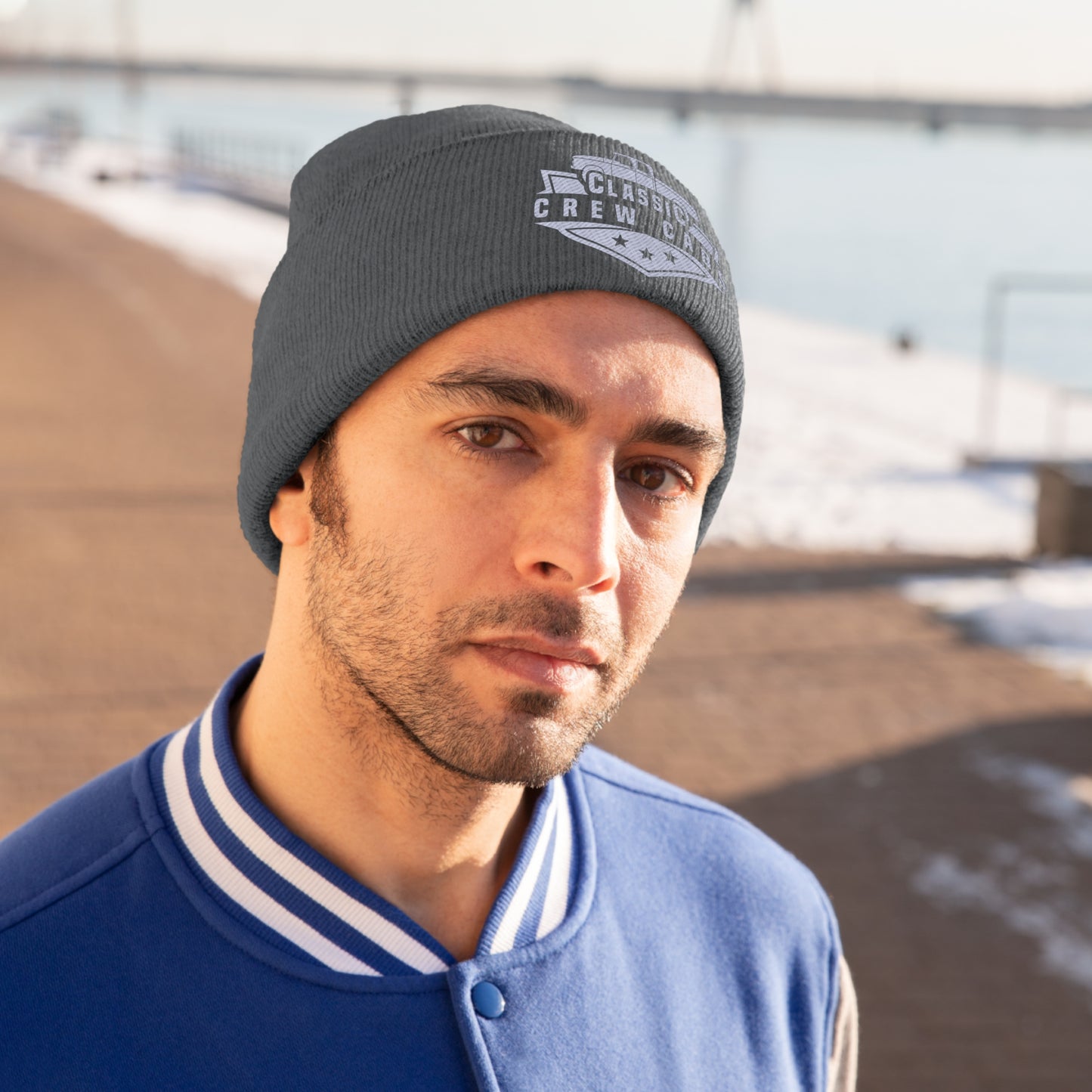 Dodge Sweptline Knit Beanie