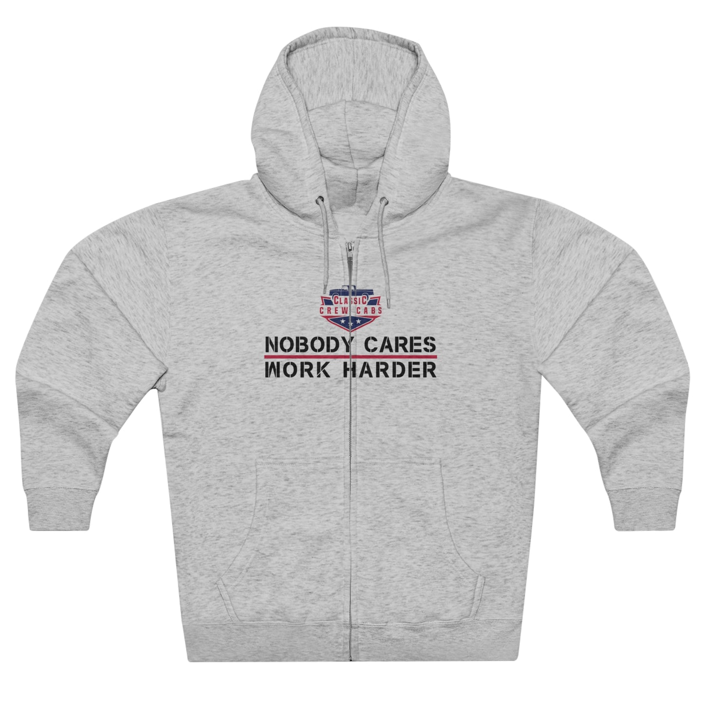 Nobody Cares - Dodge Sweptline - Full Zip Hoodie