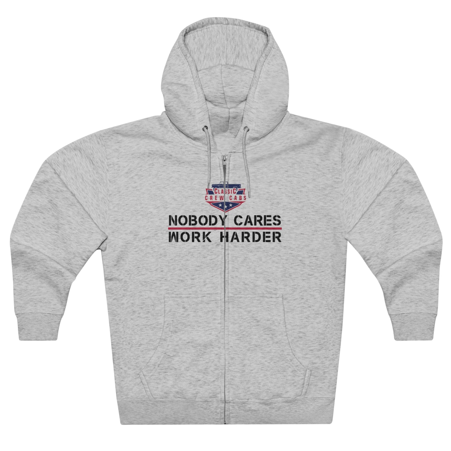 Nobody Cares - International 69-75 - Full Zip Hoodie