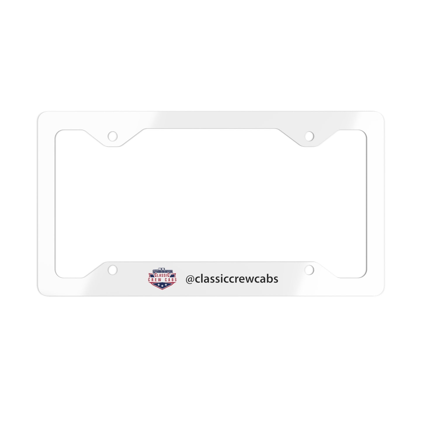 Ford Bumpside Metal License Plate Frame