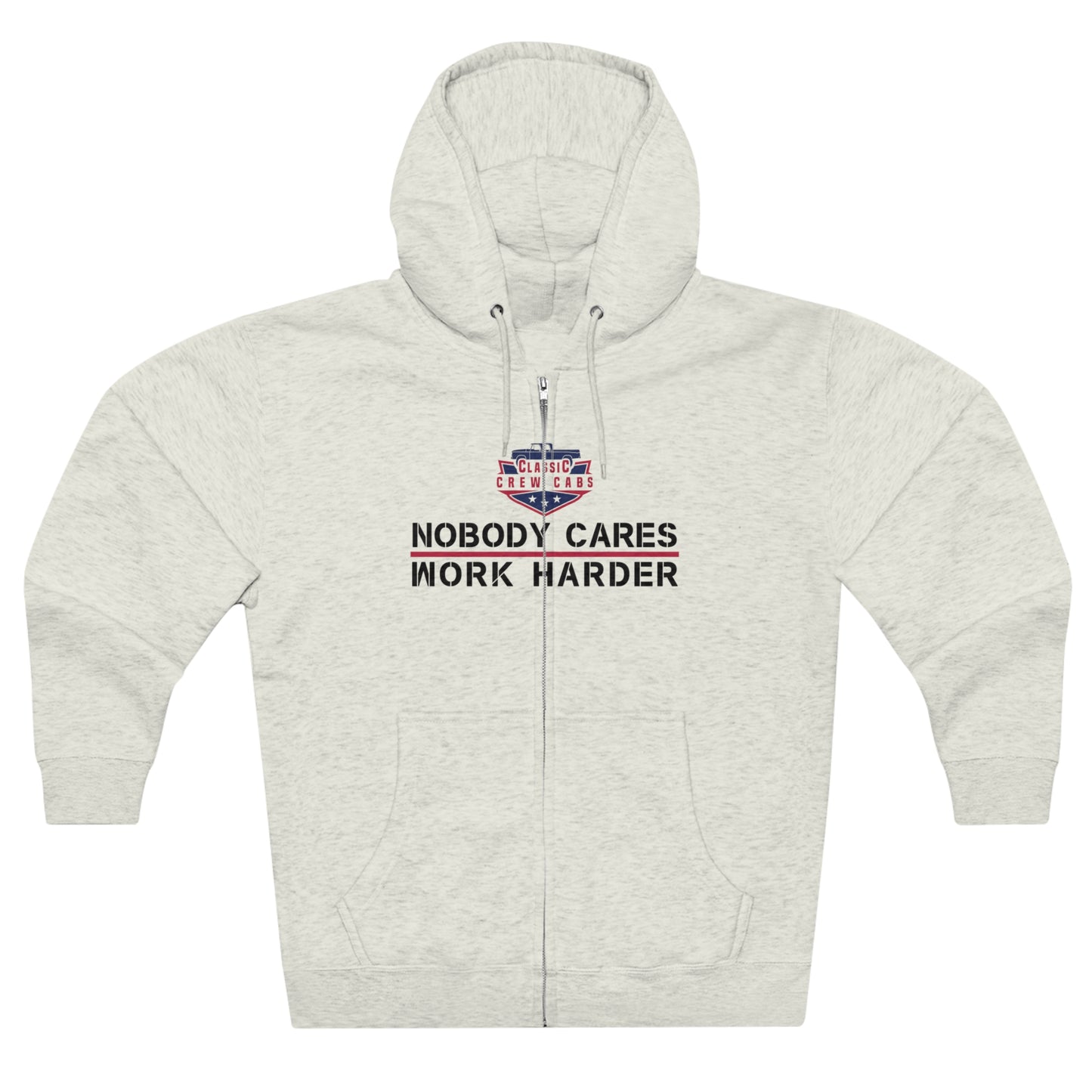 Nobody Cares - Dodge Sweptline - Full Zip Hoodie