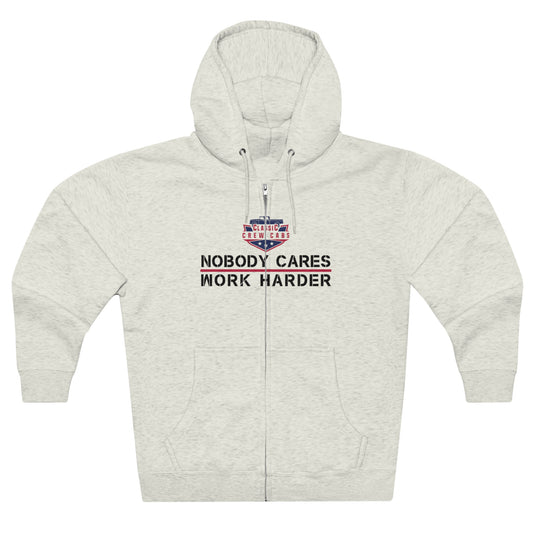 Nobody Cares - Dodge Sweptline - Full Zip Hoodie