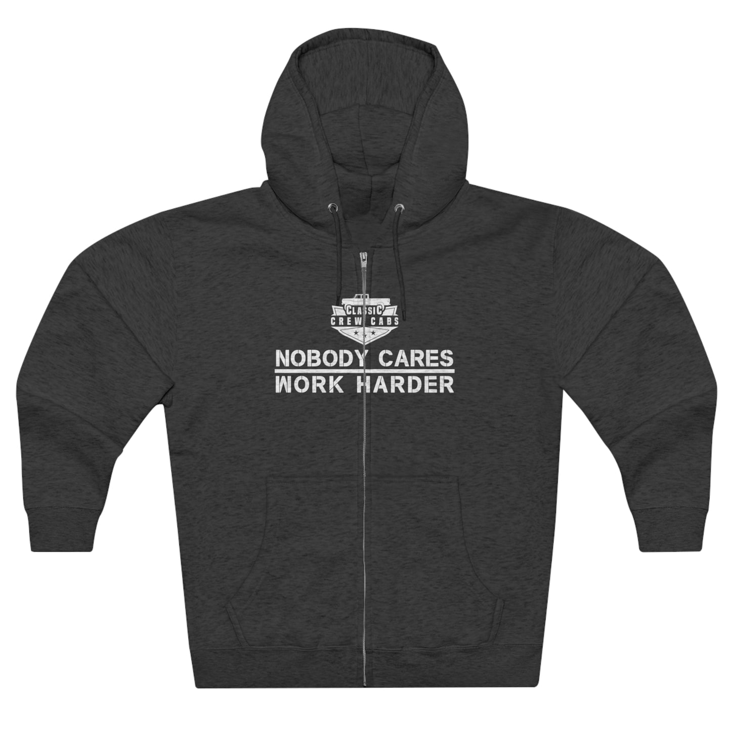 Nobody Cares - International 69-75 - Full Zip Hoodie