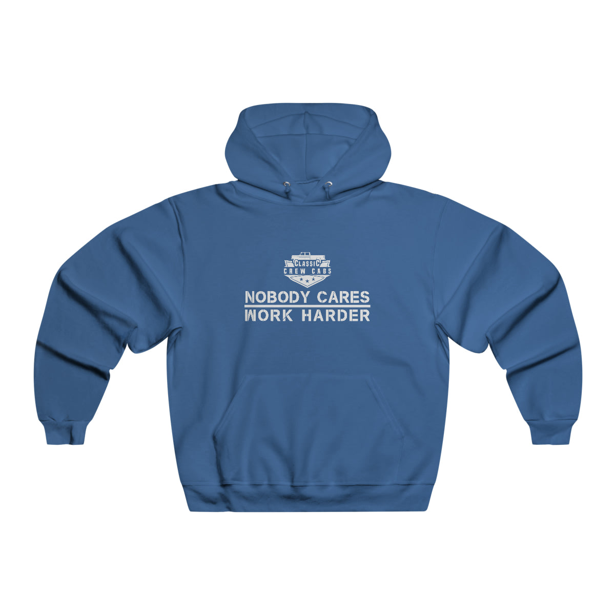 "Nobody Cares" International 69-75 - NUBLEND® Hooded Sweatshirt