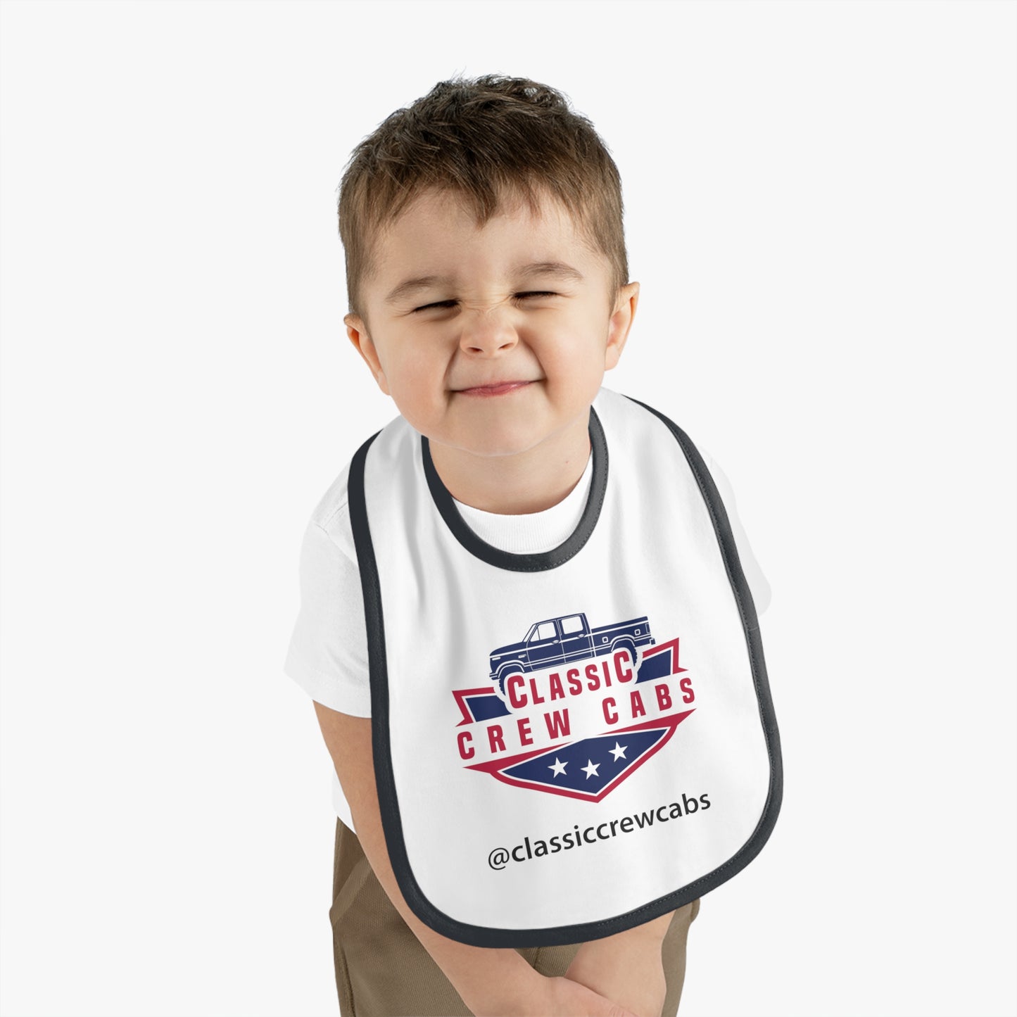 Ford OBS Baby Contrast Trim Jersey Bib