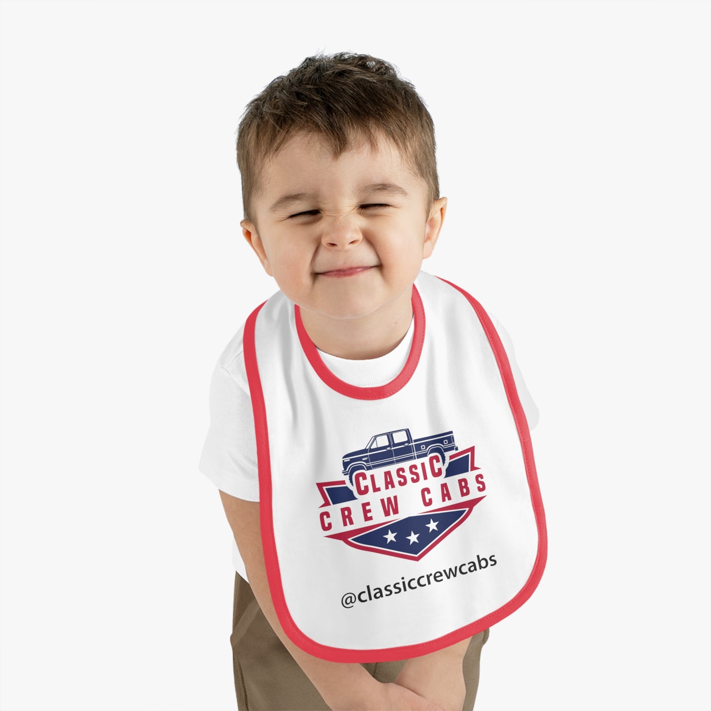 Ford OBS Baby Contrast Trim Jersey Bib