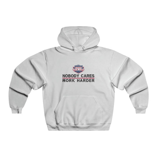 "Nobody Cares" Dodge Sweptline - NUBLEND® Hooded Sweatshirt