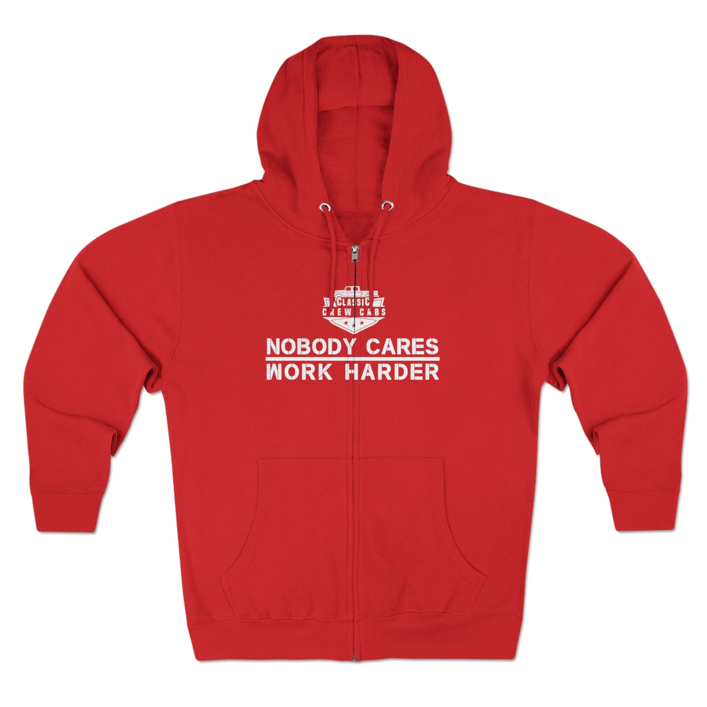 Nobody Cares - Ford Fridge - Full Zip Hoodie