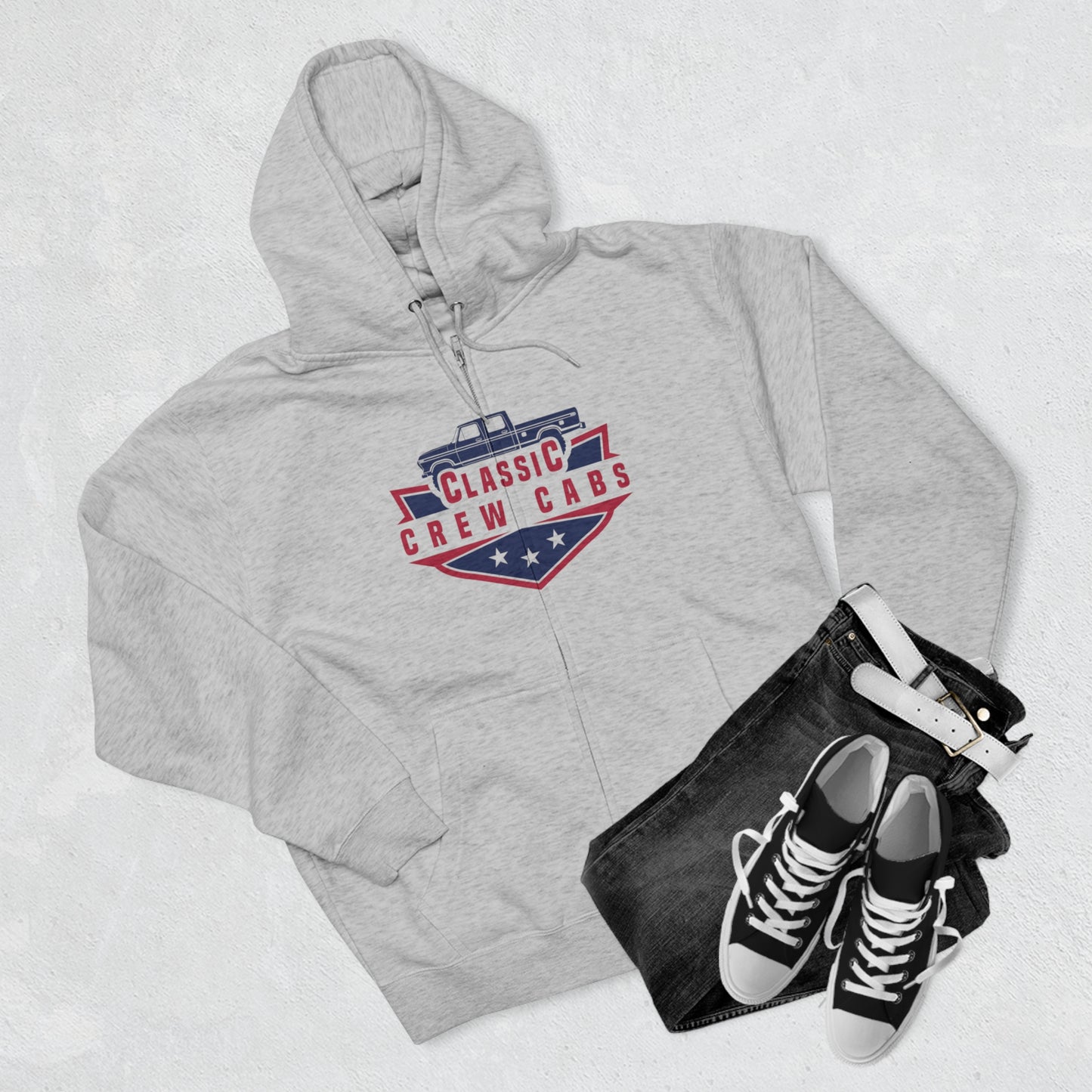 "6 Things I Like" - Ford Dentside - Full Zip Hoodie