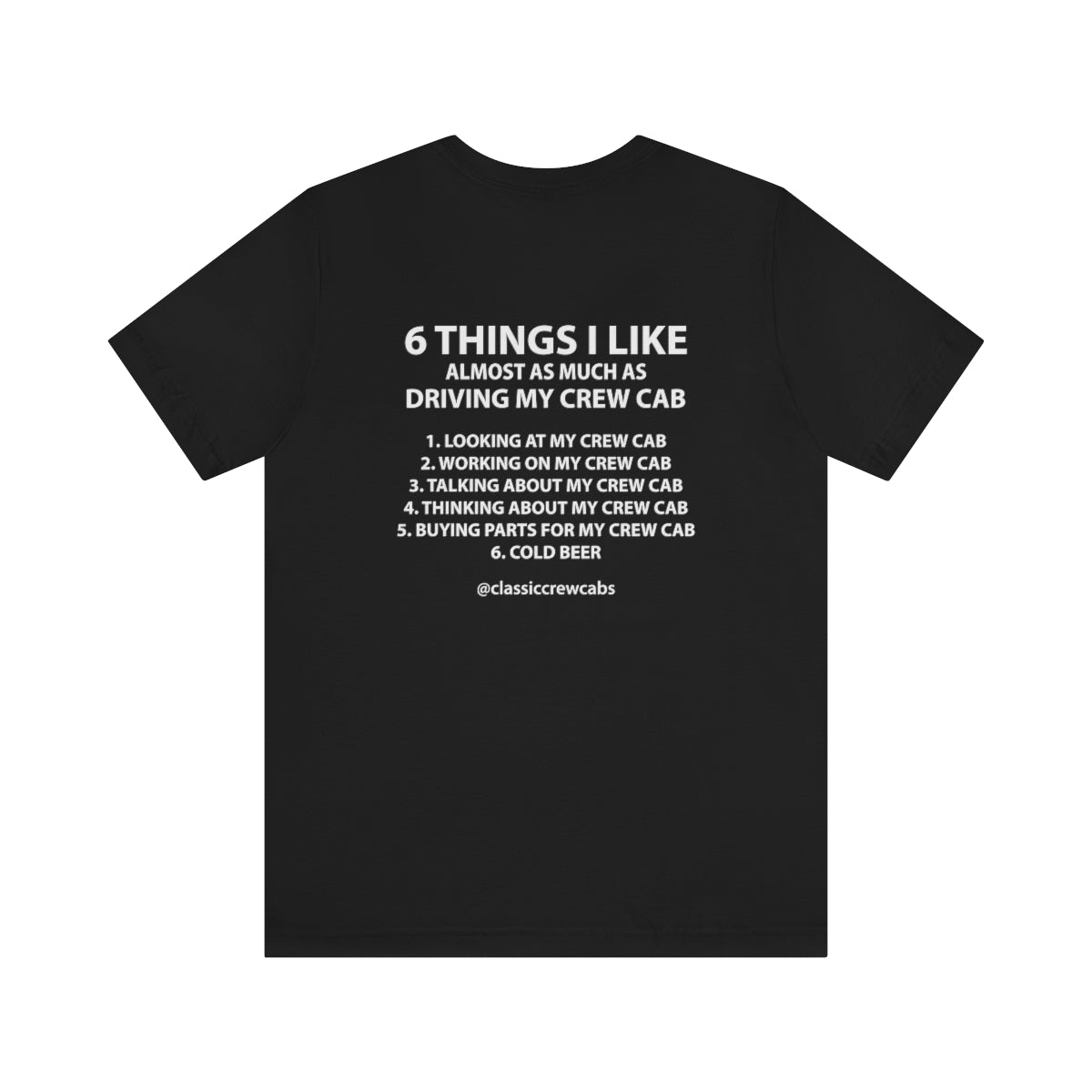 "6 Things I Like" Ford Bumpside - Short Sleeve Tee