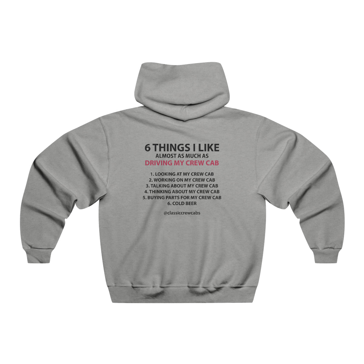 "6 Things I Like" Dodge 72-80 - NUBLEND® Hooded Sweatshirt