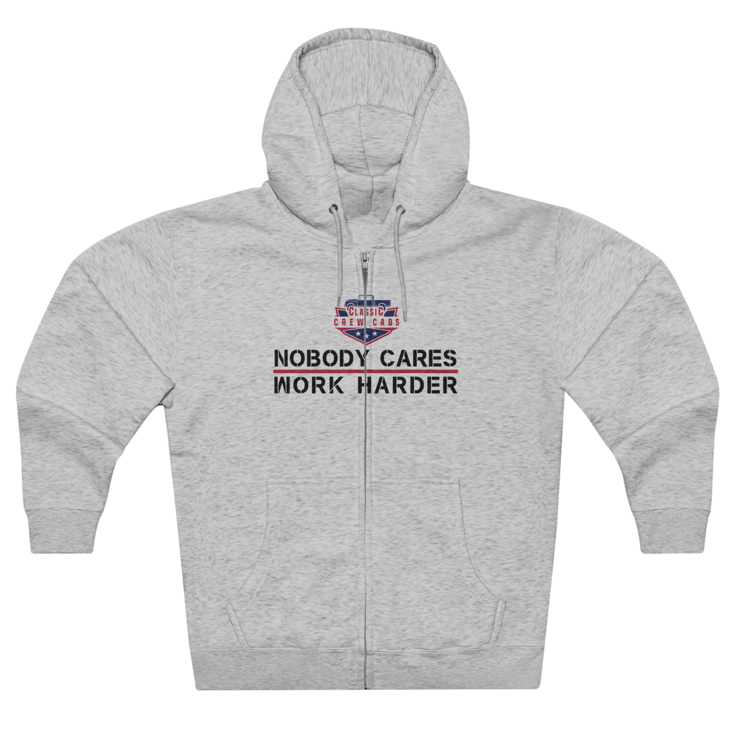 Nobody Cares - International 61-68 - Full Zip Hoodie