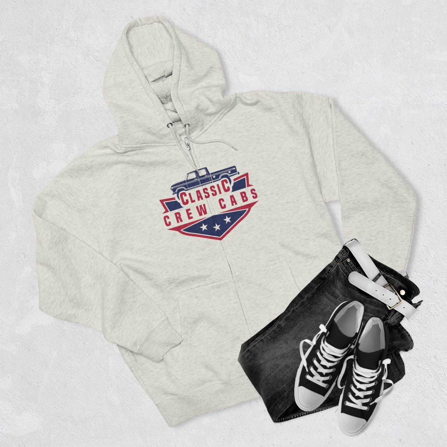 "6 Things I Like" - Ford Dentside - Full Zip Hoodie