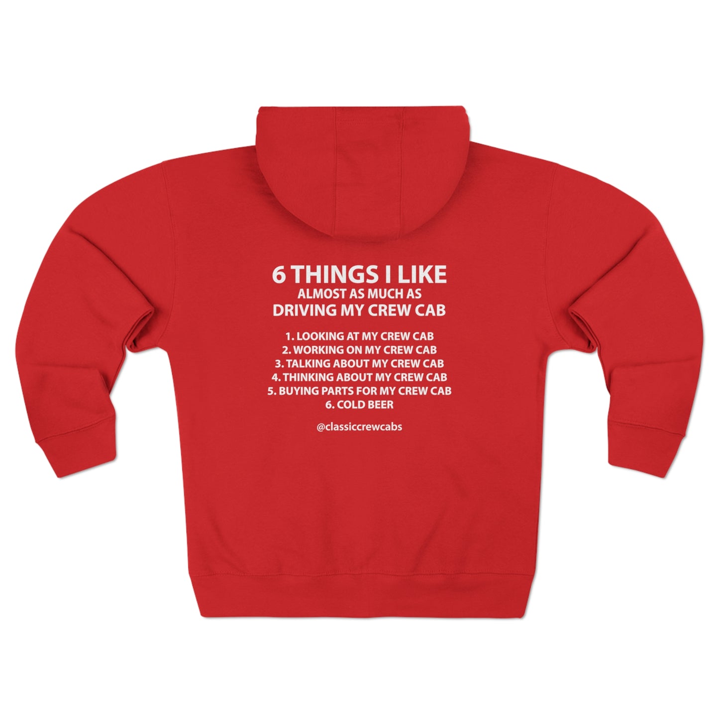 "6 Things I Like" - Ford Slickside - Full Zip Hoodie