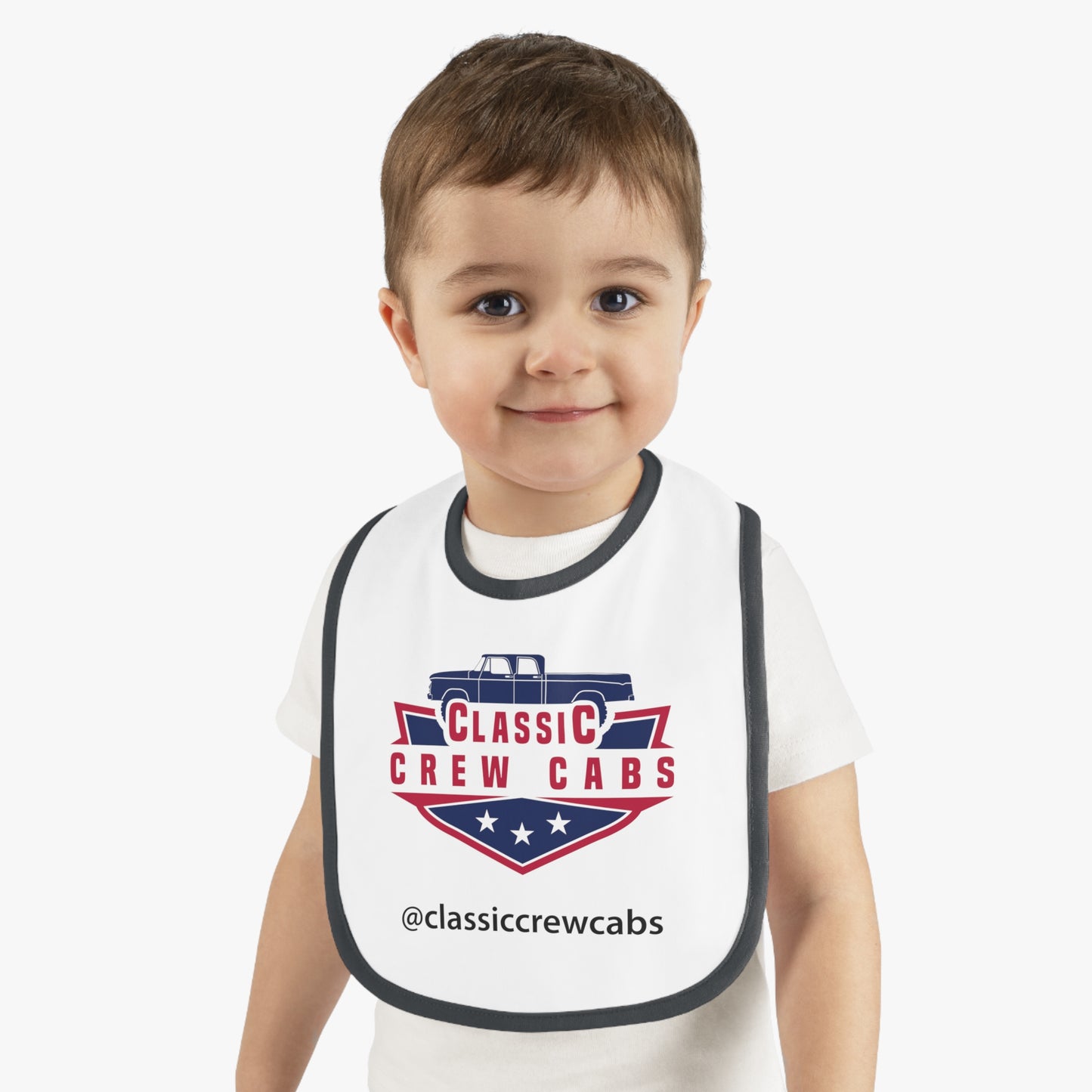 Dodge Sweptline Baby Contrast Trim Jersey Bib