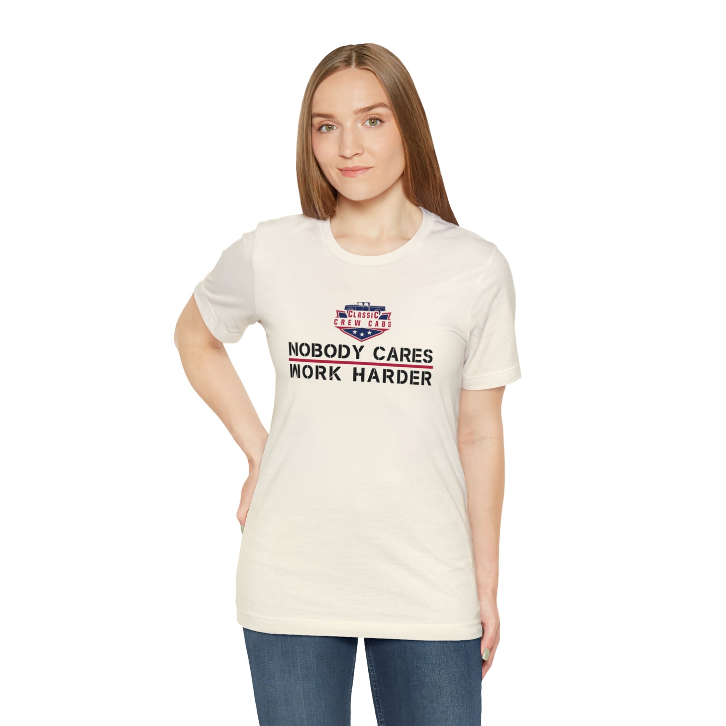 Nobody Cares-Dodge Sweptline - Short Sleeve Tee