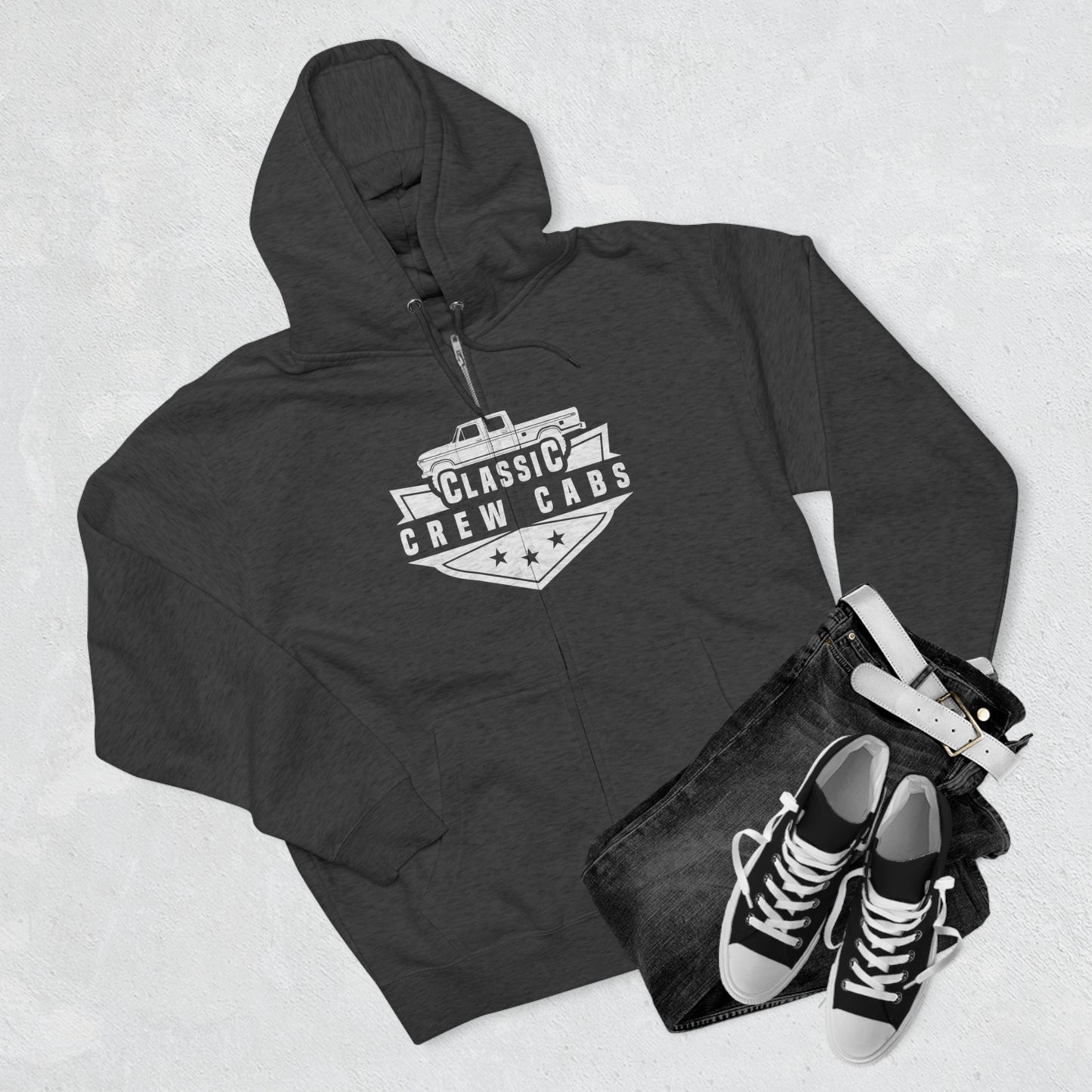 "6 Things I Like" - Ford Dentside - Full Zip Hoodie