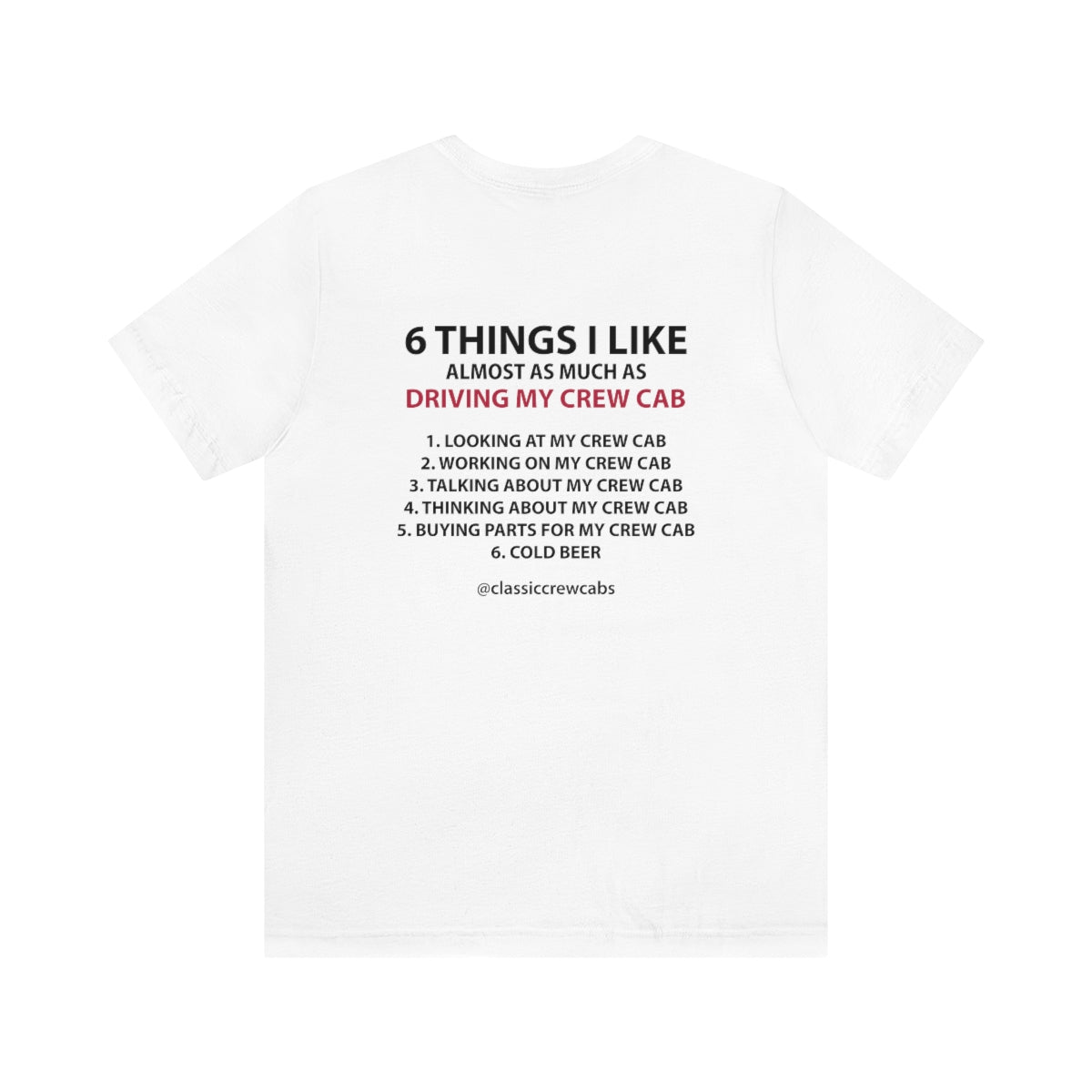 "6 Things I Like" Ford Fridge - Short Sleeve Tee