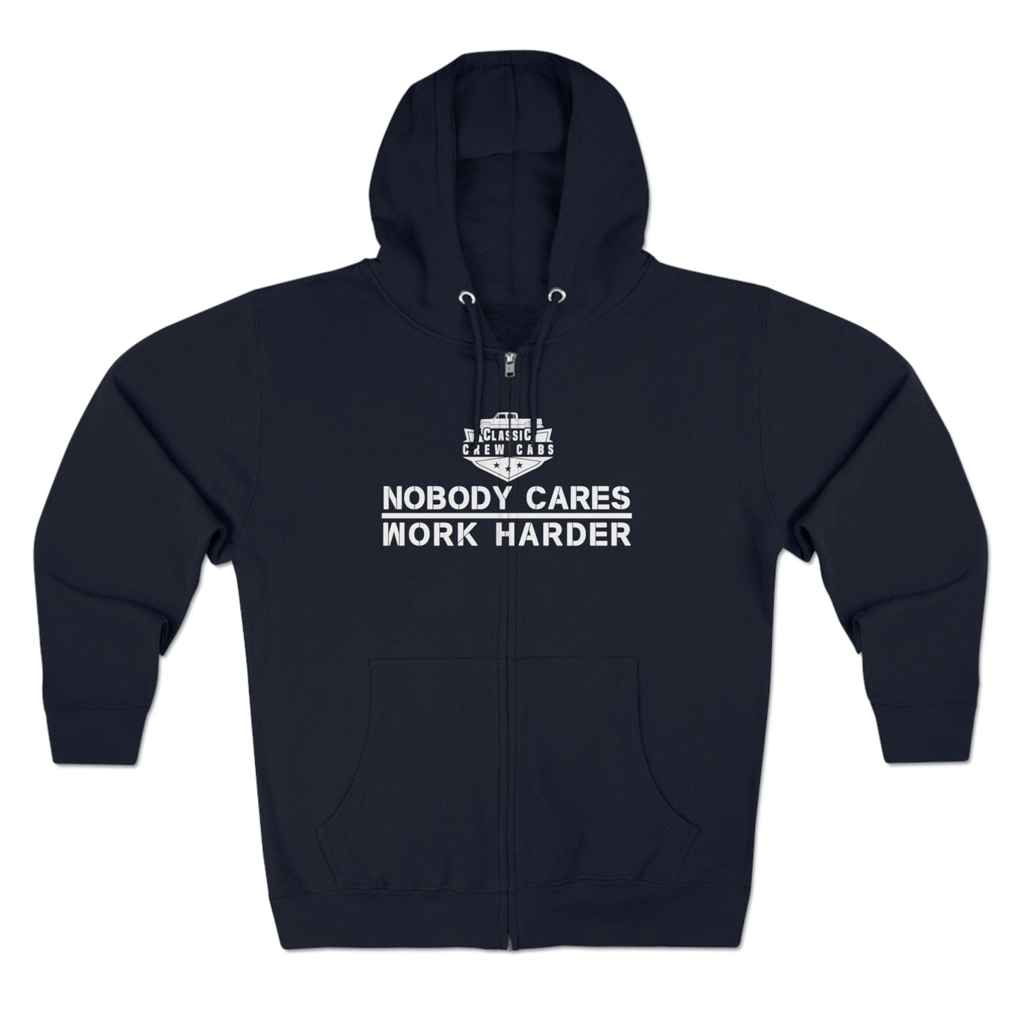 Nobody Cares -Dodge 72-80 - Full Zip Hoodie