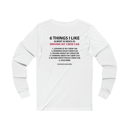 "6 Things I Like" - Ford Fridge - Long Sleeve Tee