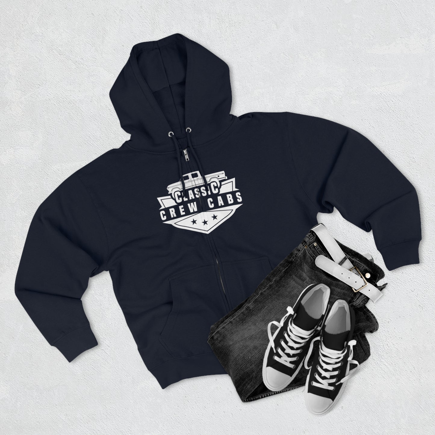 "6 Things I Like" - Ford Dentside - Full Zip Hoodie