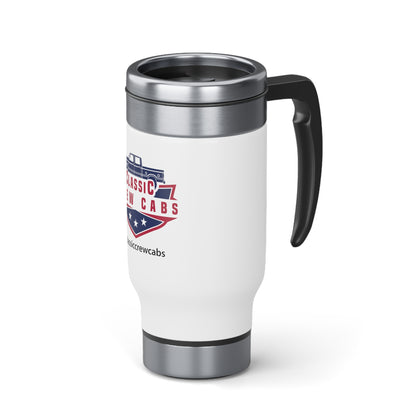 Ford OBS Stainless Steel Travel Mug with Handle, 14oz