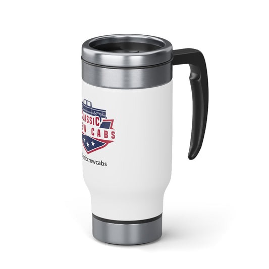Ford OBS Stainless Steel Travel Mug with Handle, 14oz